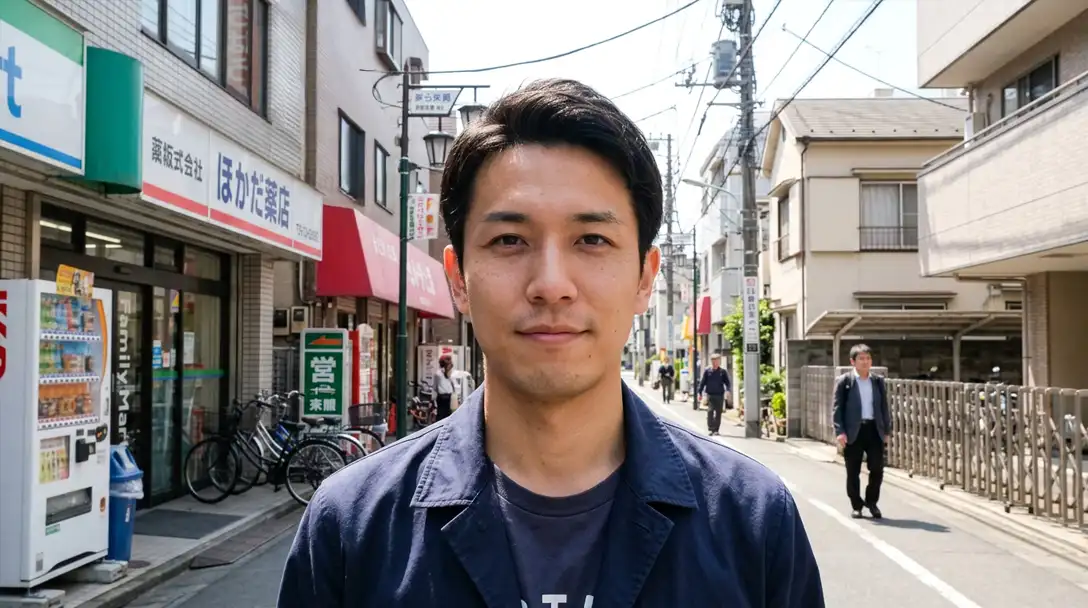 NHKのカメラアシスタント、山本 拓也